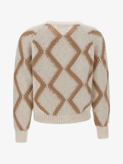Pullover R-Neck Raute