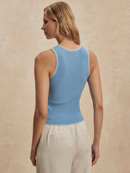 Hanson knit ripp tank