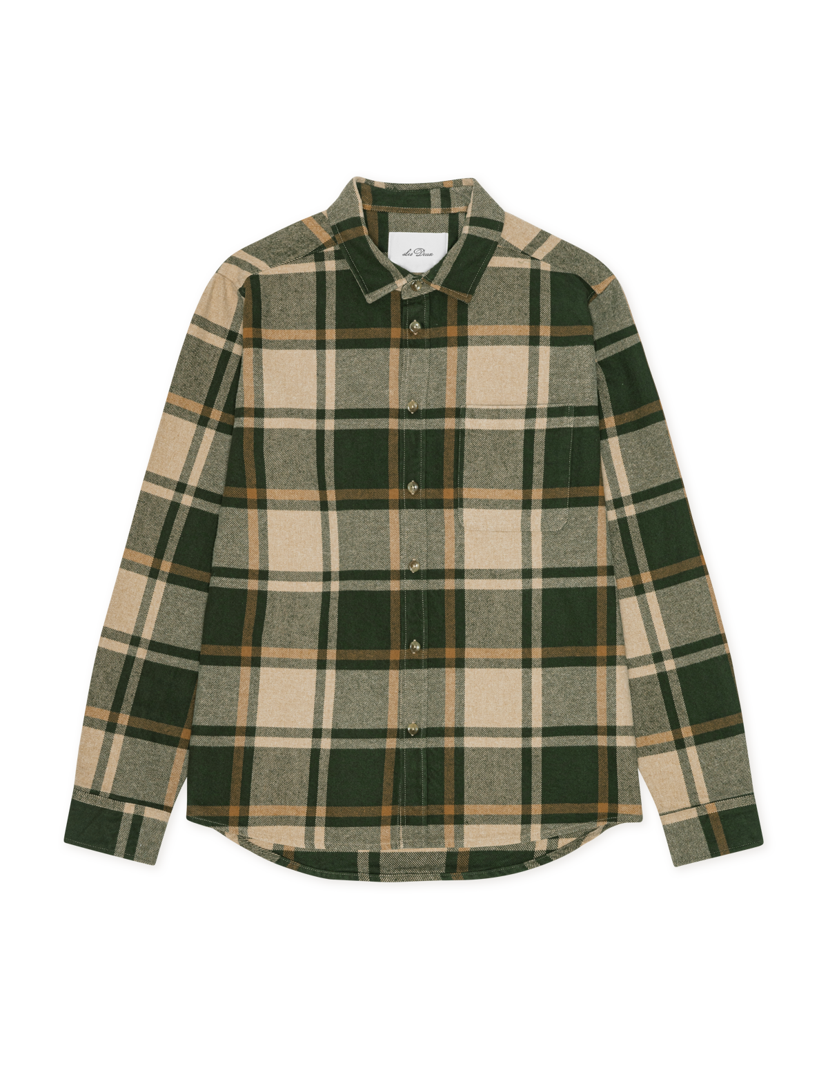 Overshirt Check Flannel Shirt
