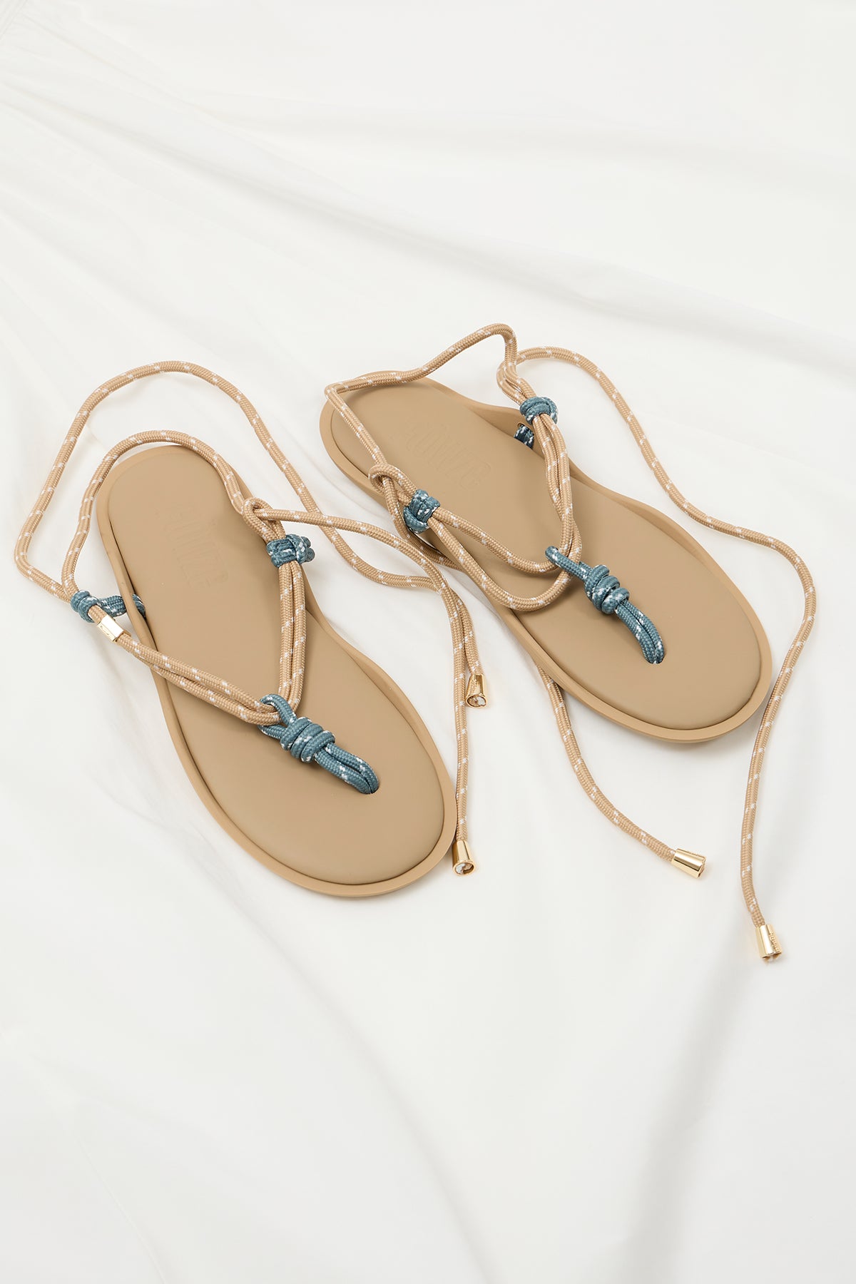 FLò/TWIN Kordelsandalen