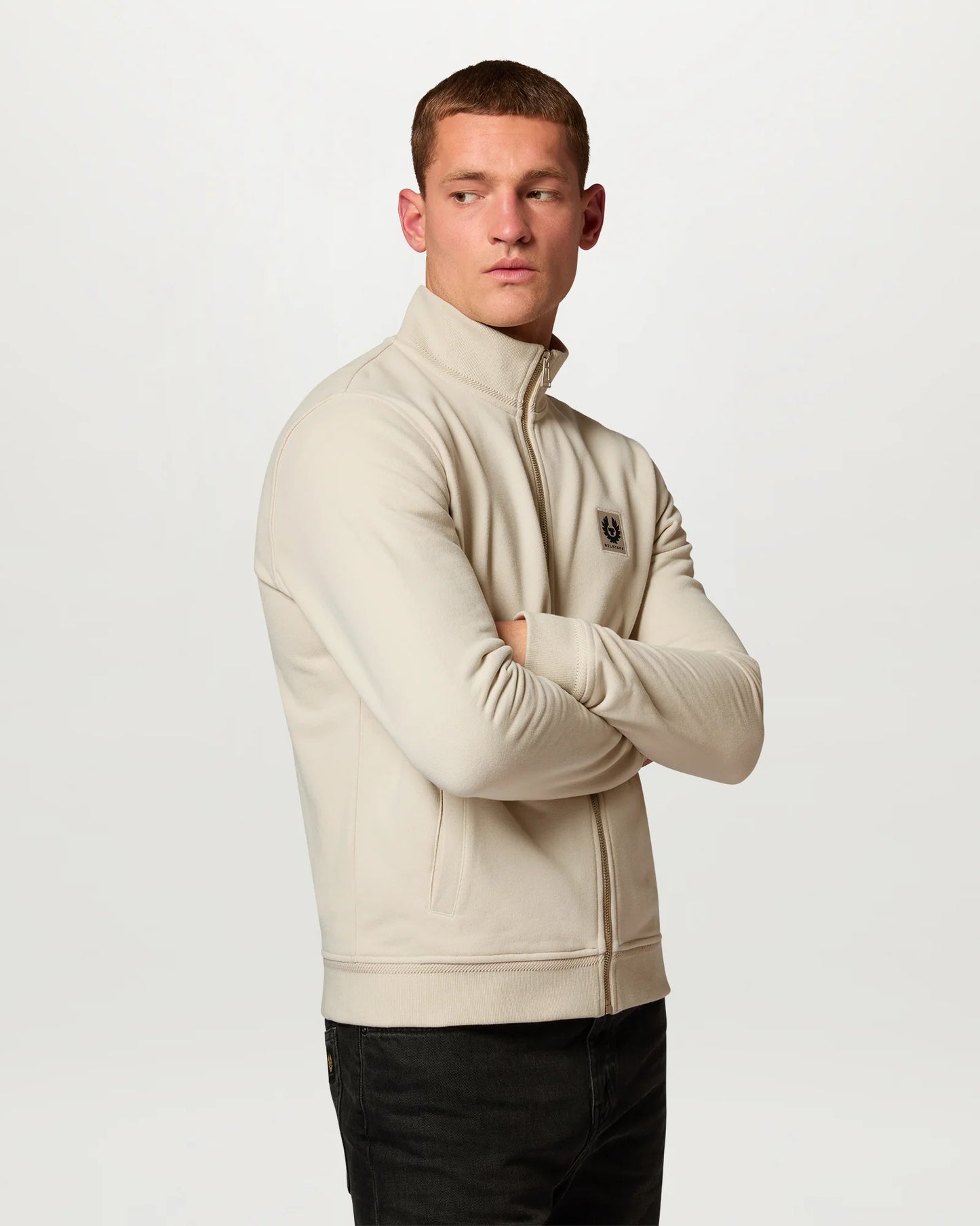 Sweat-Cardigan Fullzip Sweatshirt