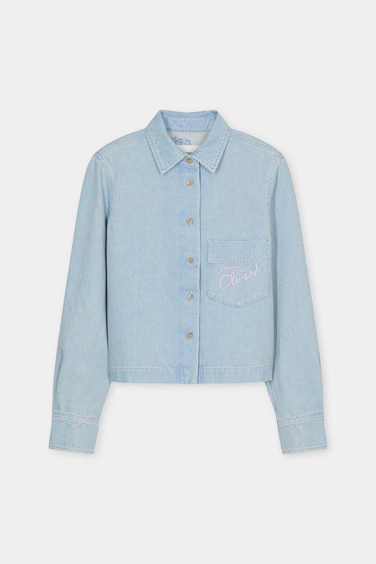 Jeansjacke Print
