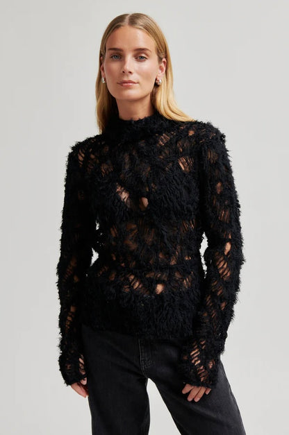 Transparente Bluse SIBELLE