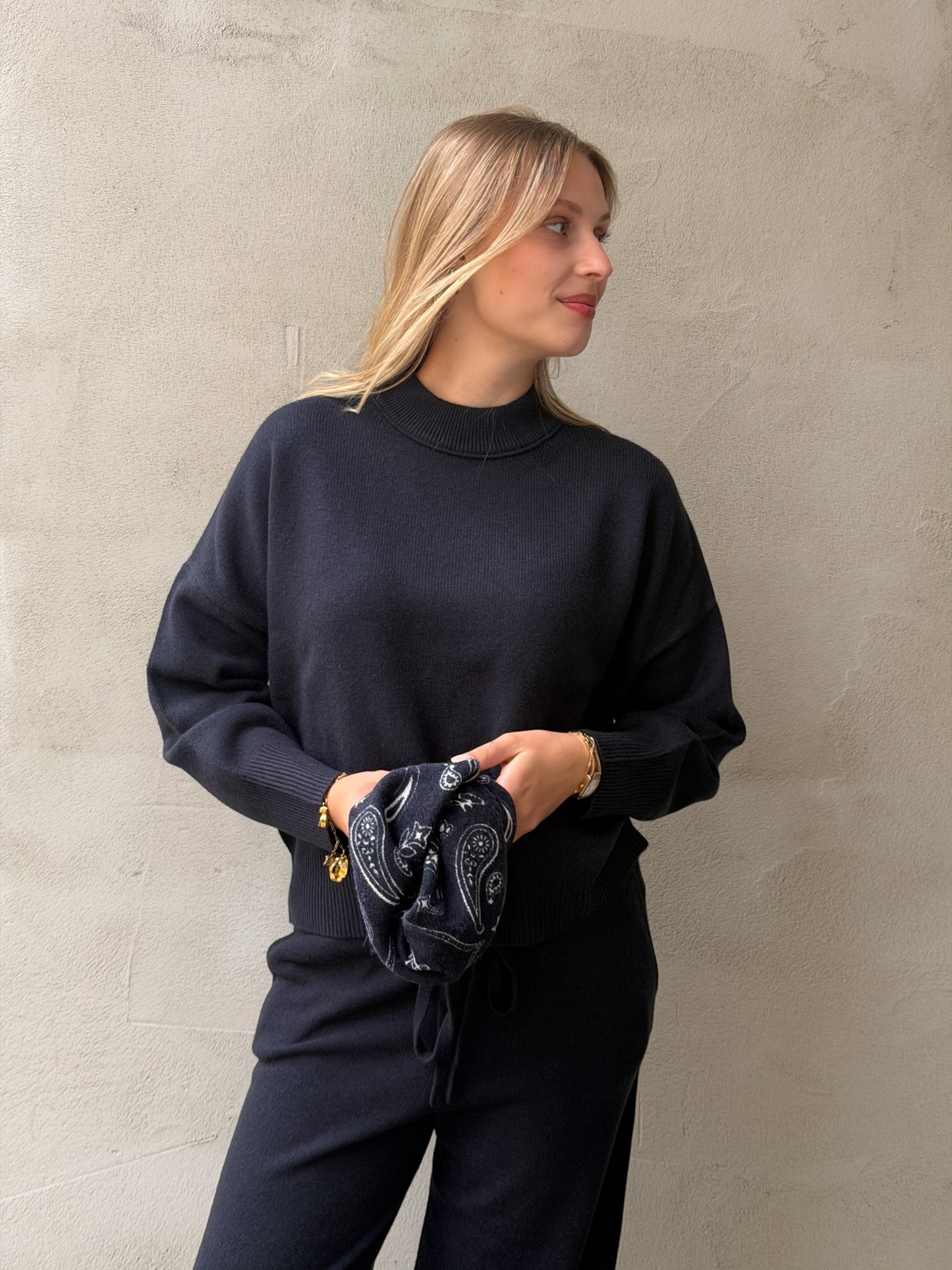 Kaschmir-Pullover Crew Sweat
