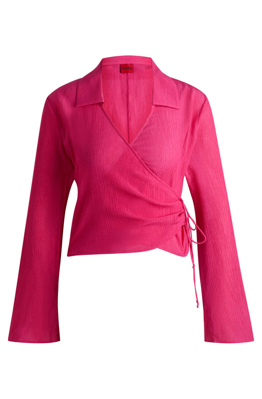 Krepp-Bluse EARLETTA