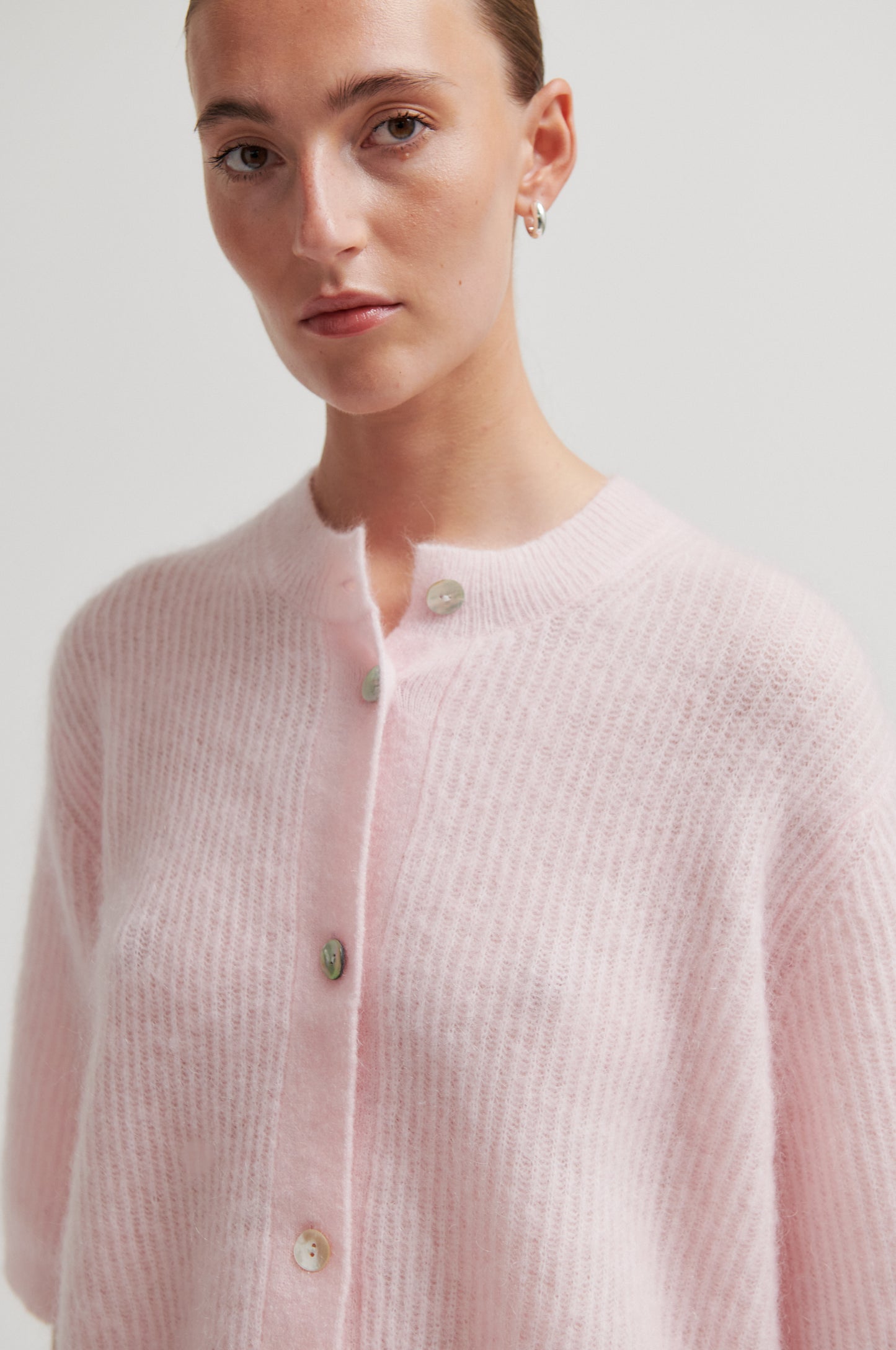 Andrea Knit Rip Cardigan