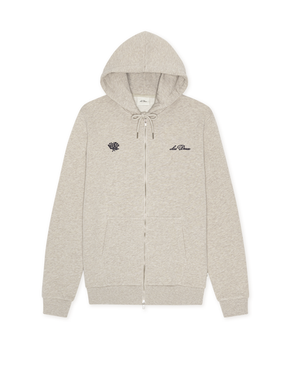 Deux Zipper Hoodie