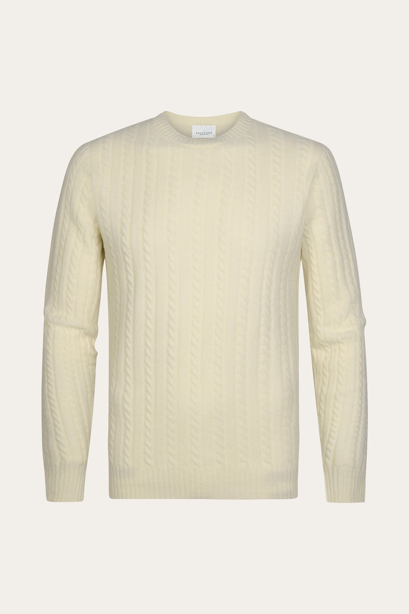 Zopfstrick-Pullover Crew neck