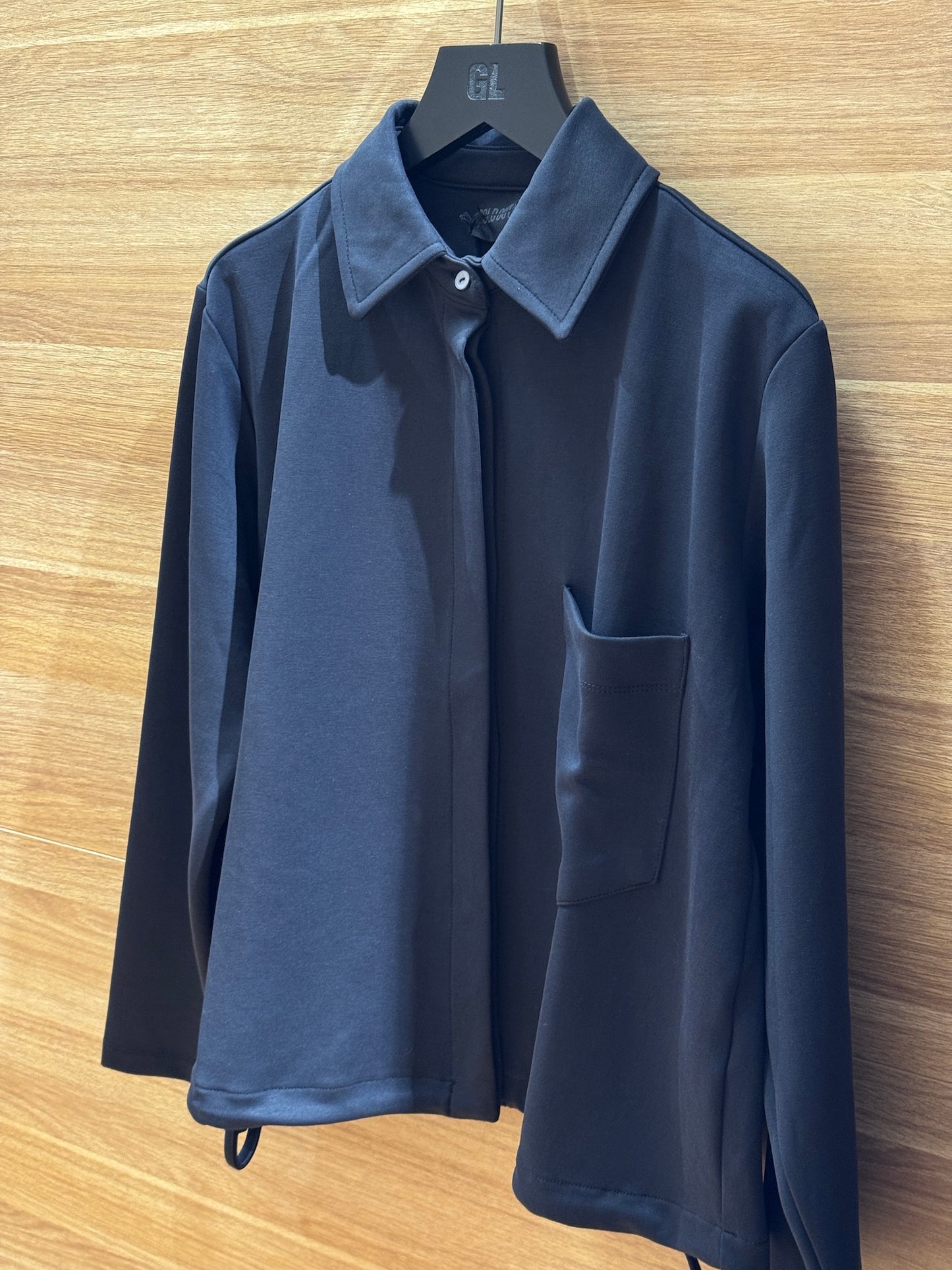Shirtjacke aus Modalmix