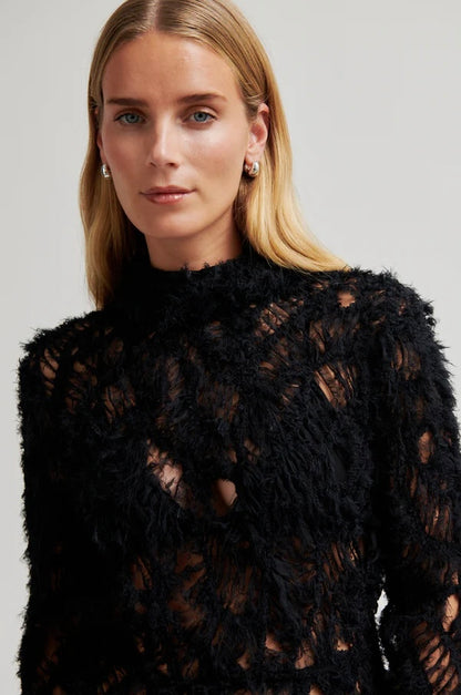 Transparente Bluse SIBELLE