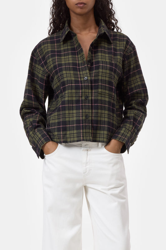 Bluse Karo CROPPED OVERSIZED