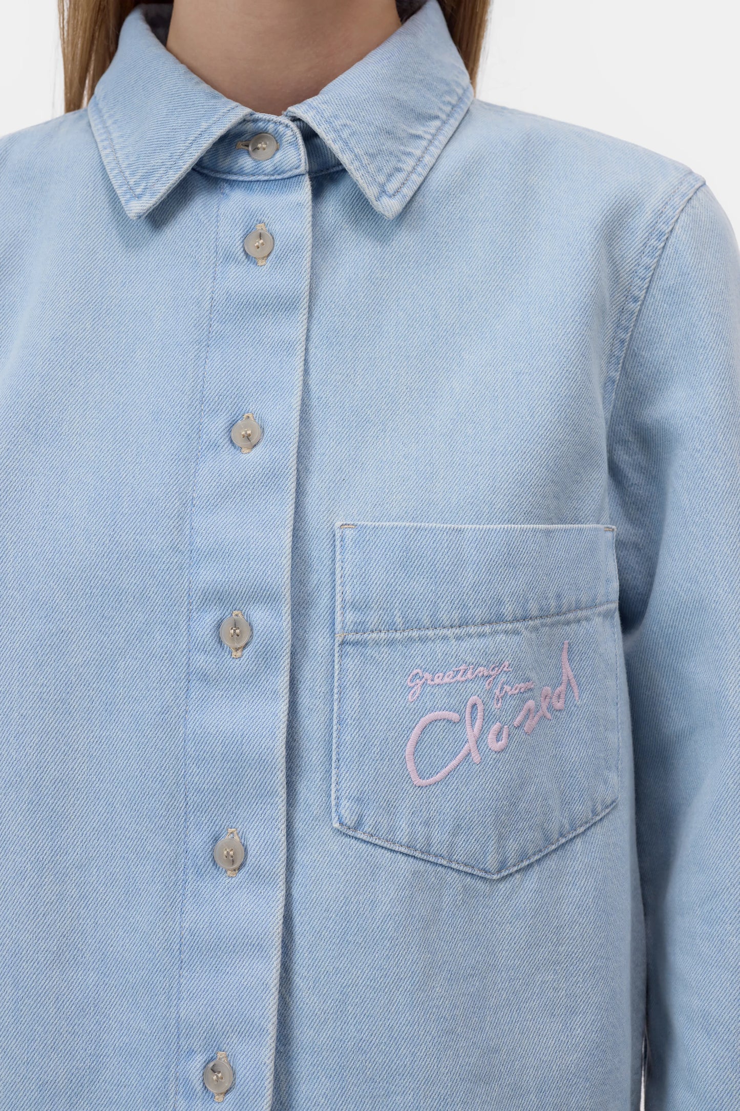 Jeansjacke Print