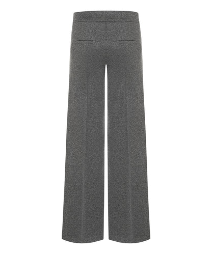 CAMBIO Ava Utility - Wide-Fit Hose im A-Shape in Charcoal Melange