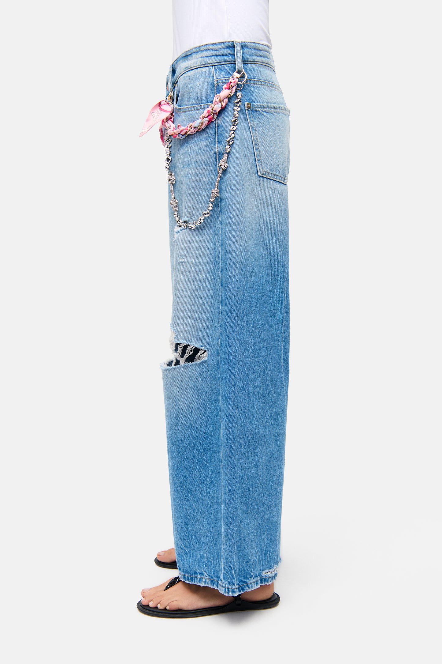 Jeans authentic signature RIGIT blue denim