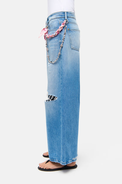 Jeans authentic signature RIGIT blue denim