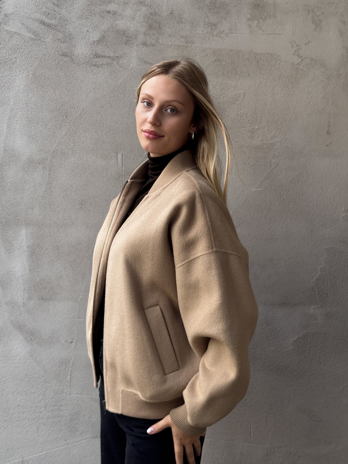 Collegejacke JANWYN aus Wollmix
