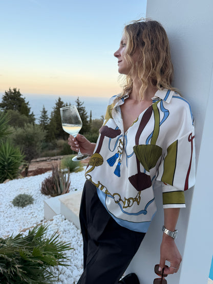 COSMIC FUNGHI blouse