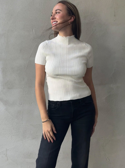 SARPHAPILK kurzarm Pullover