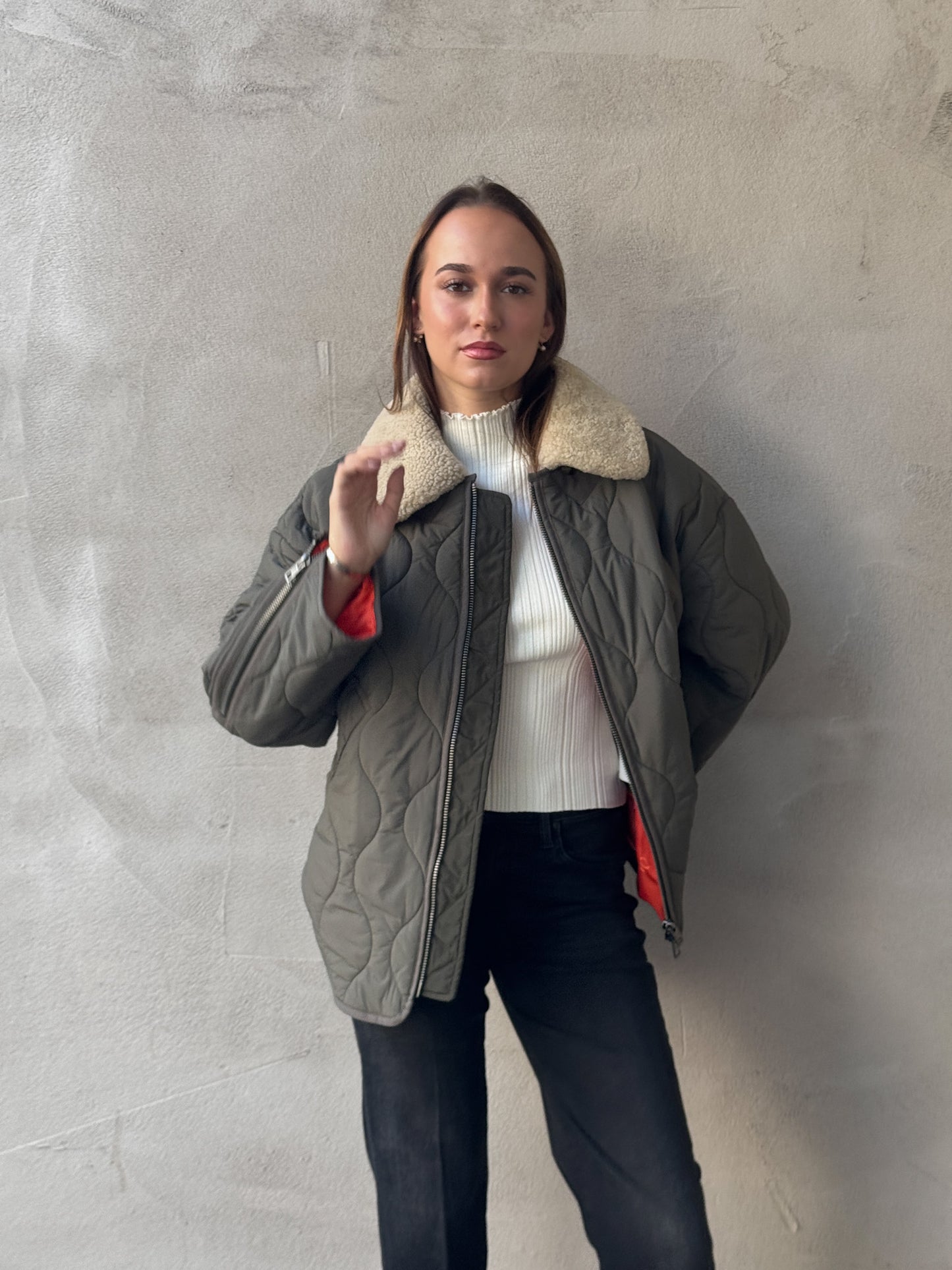 Jacke SHERLING COLLAR