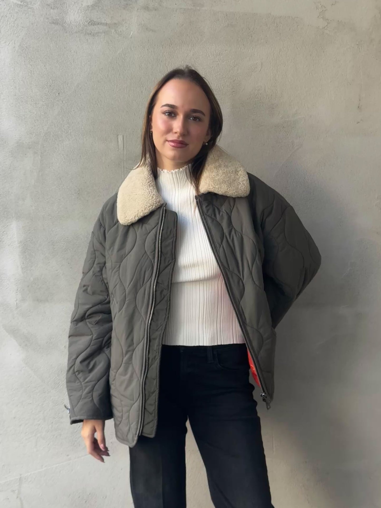 Jacke SHERLING COLLAR