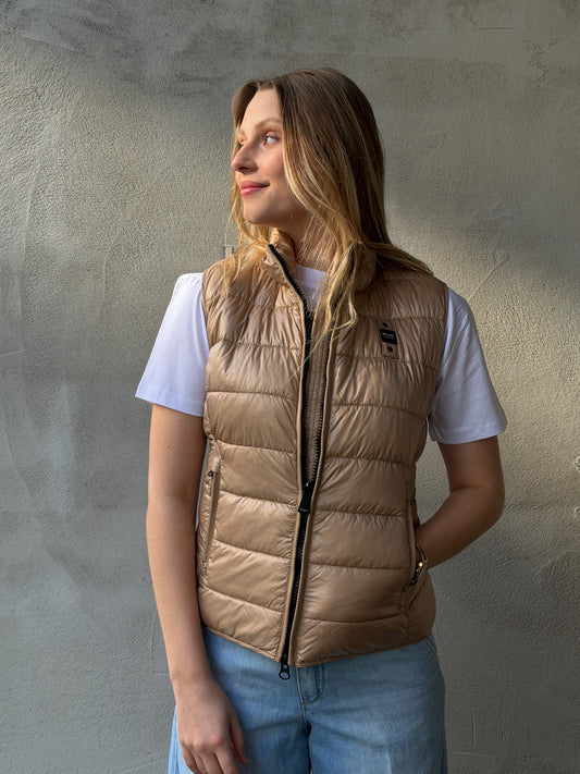 BLAUER Steppweste NANCIA