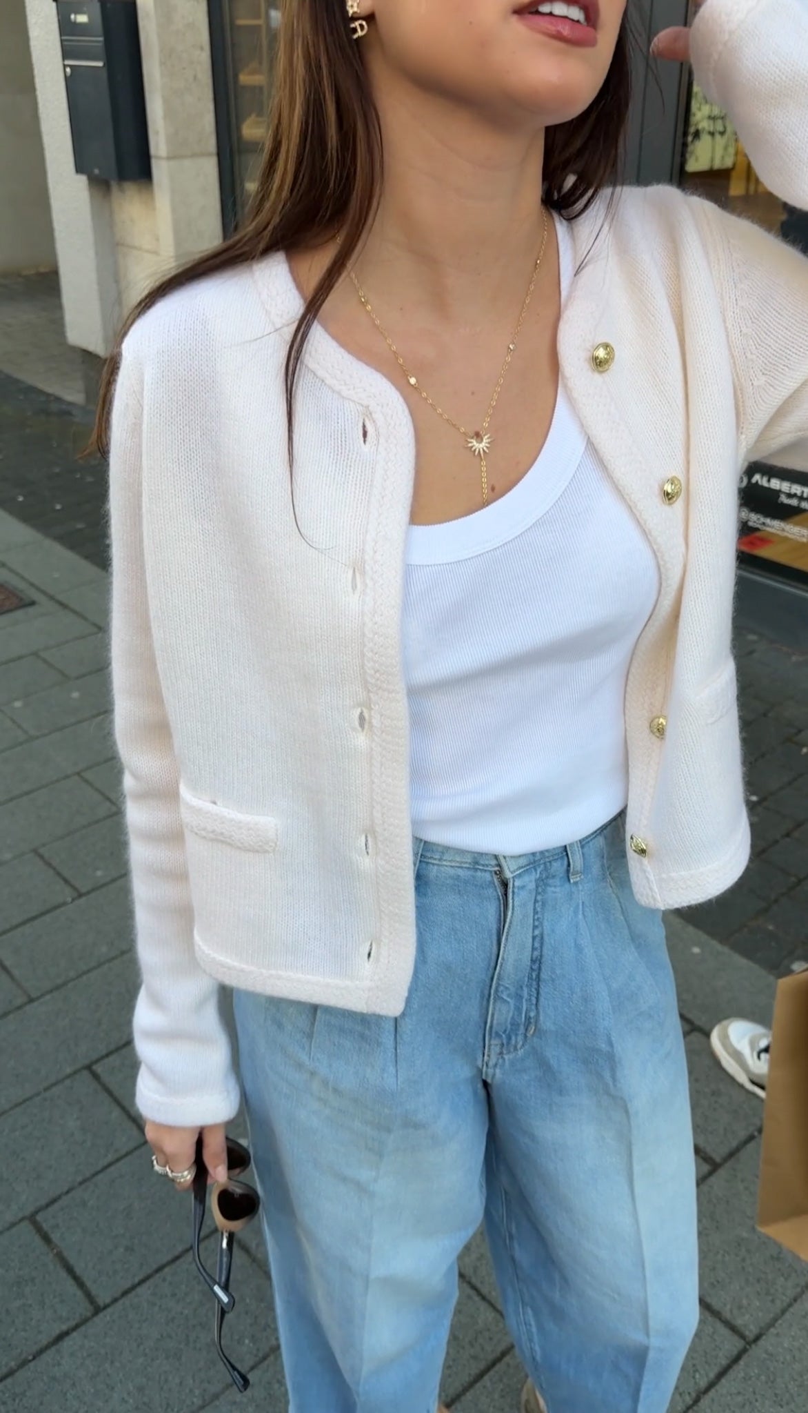 ANNA V BERG BLANCA Jacket SUGAR GLAZE