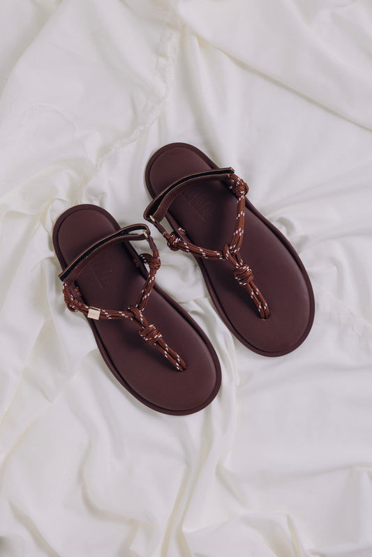 FLò Monocolor Kordelsandalen