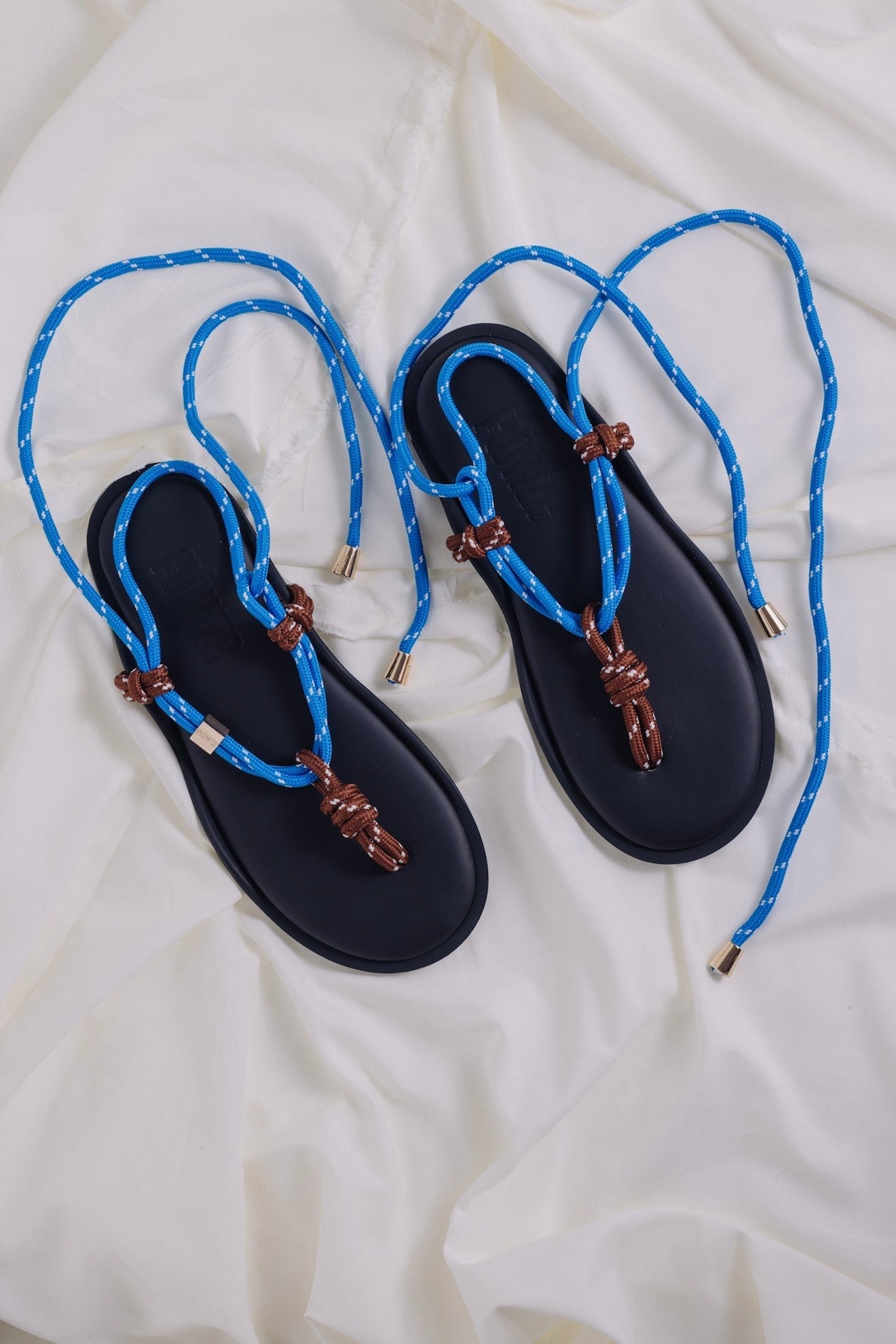 FLò TWIN Kordelsandalen