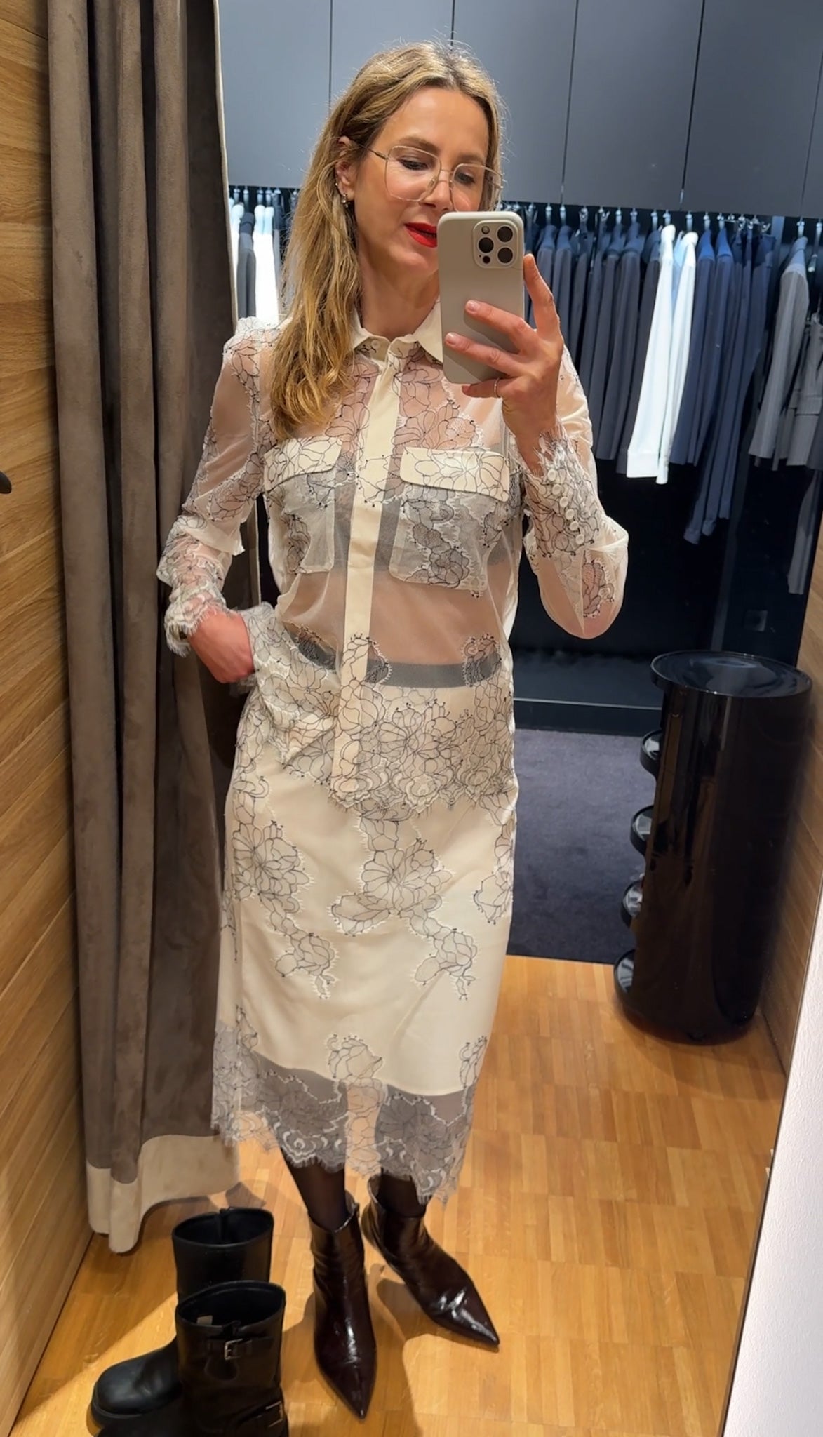 WILA LACE SKIRT Spitze