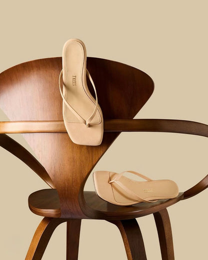 Square Toe Julia Suede Sunkissed