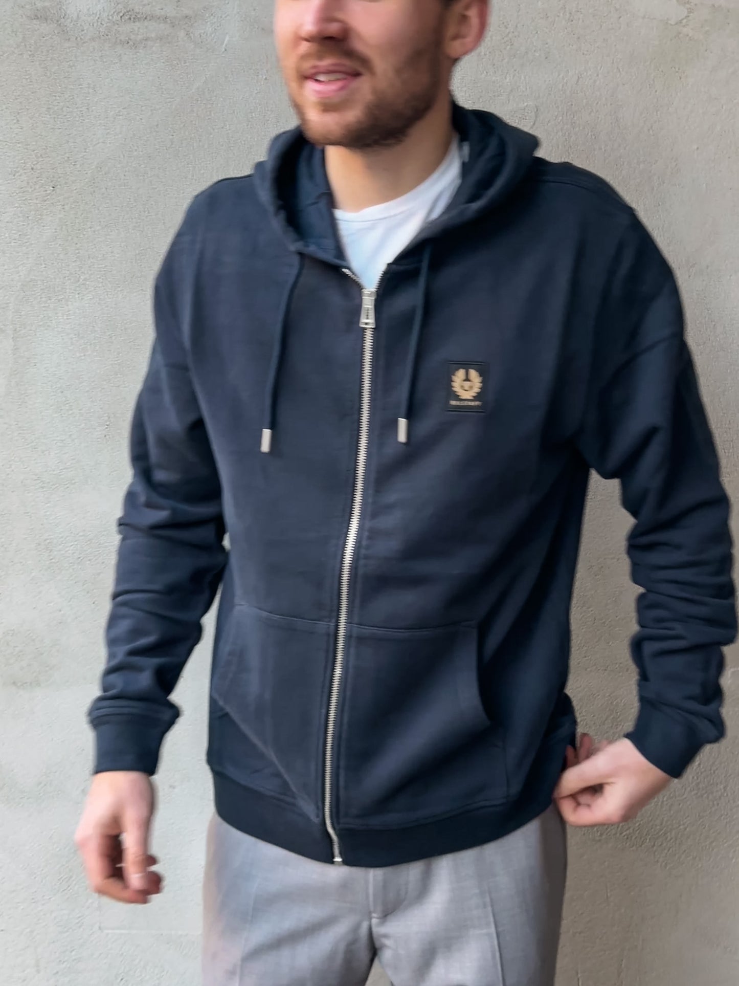BELSTAFF Full Zip Hoodie