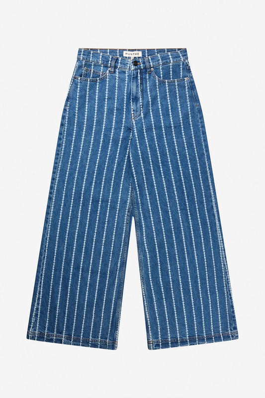 Elegante Jeans mit feinen Nadelstreifen ECUBE