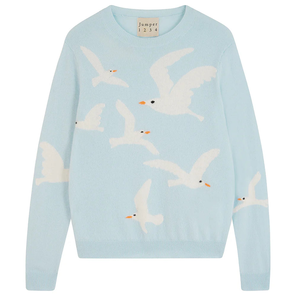 SEAGULL Crew Cashmere Pullover