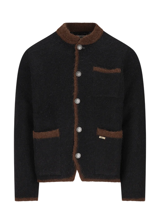 Walkjacke aus Alpaka-Wollmix LUANDREAS