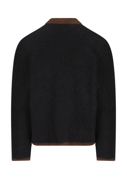Walkjacke aus Alpaka-Wollmix LUANDREAS