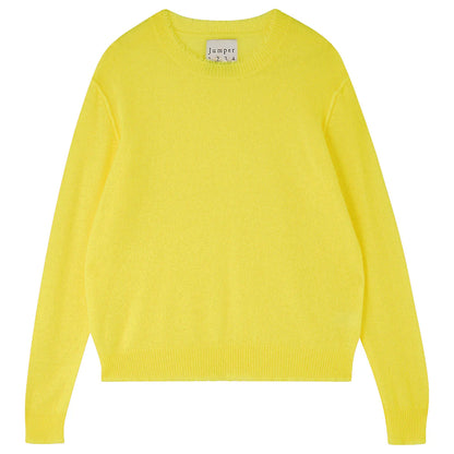 DISTRESSES Crew Cashmere Pullover