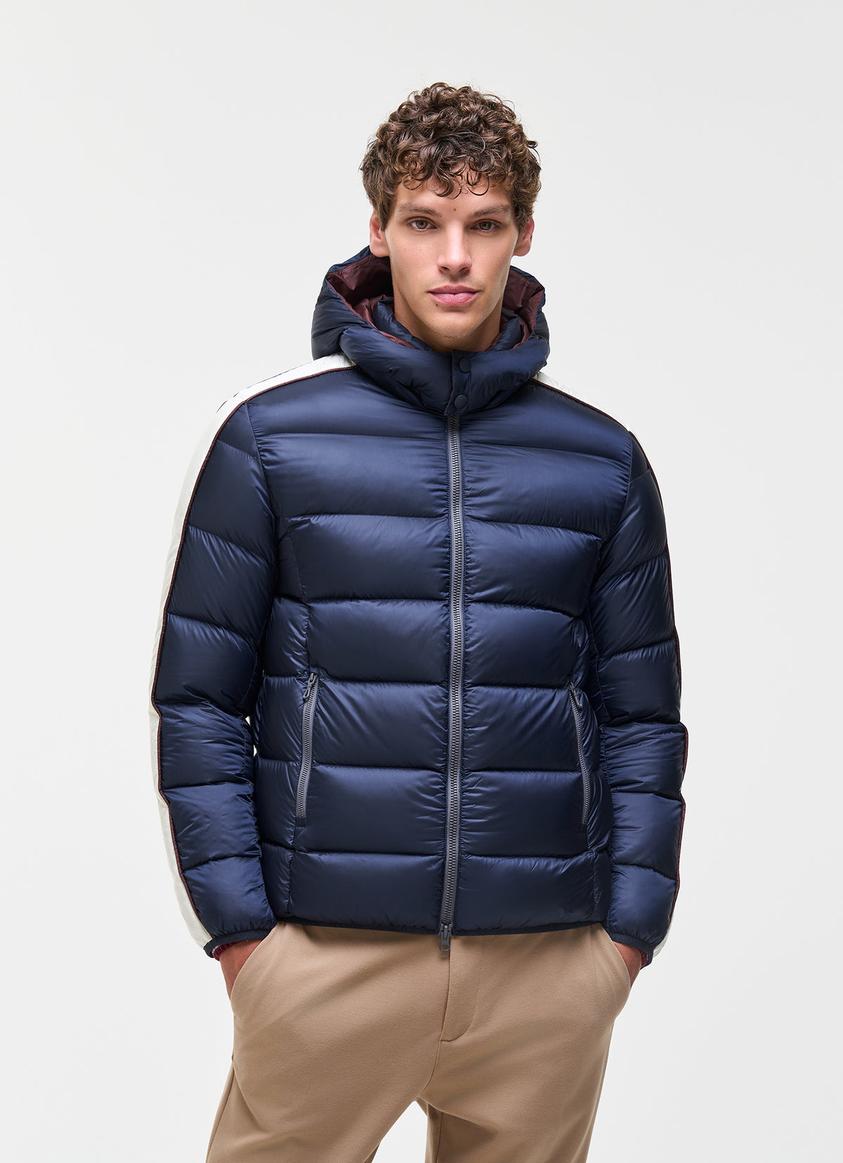 Jacke qiulted jacket with hood