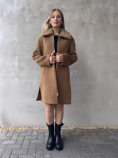 BLAUER Mantel ELMIRA