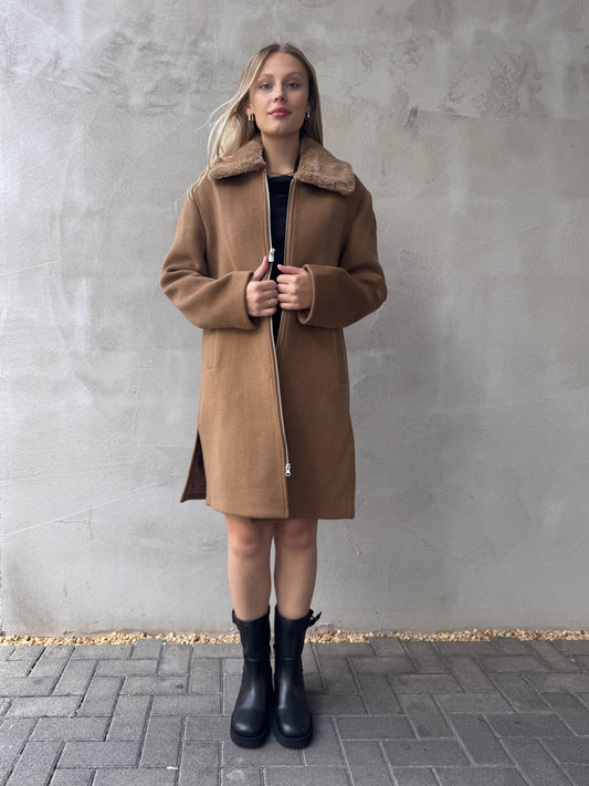 BLAUER Mantel ELMIRA