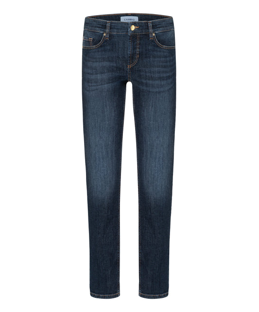Slim-Fit Jeans PIPER LONG in Dark blue