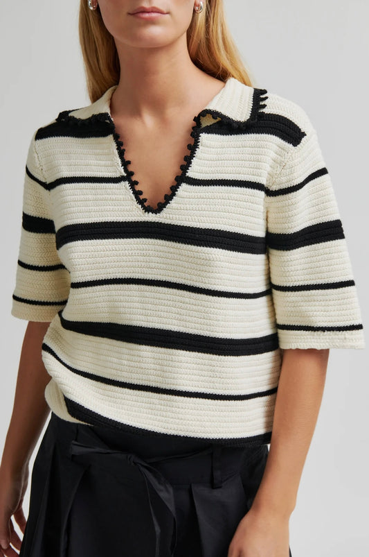 Strickshirt SUSI KNIT COLLAR