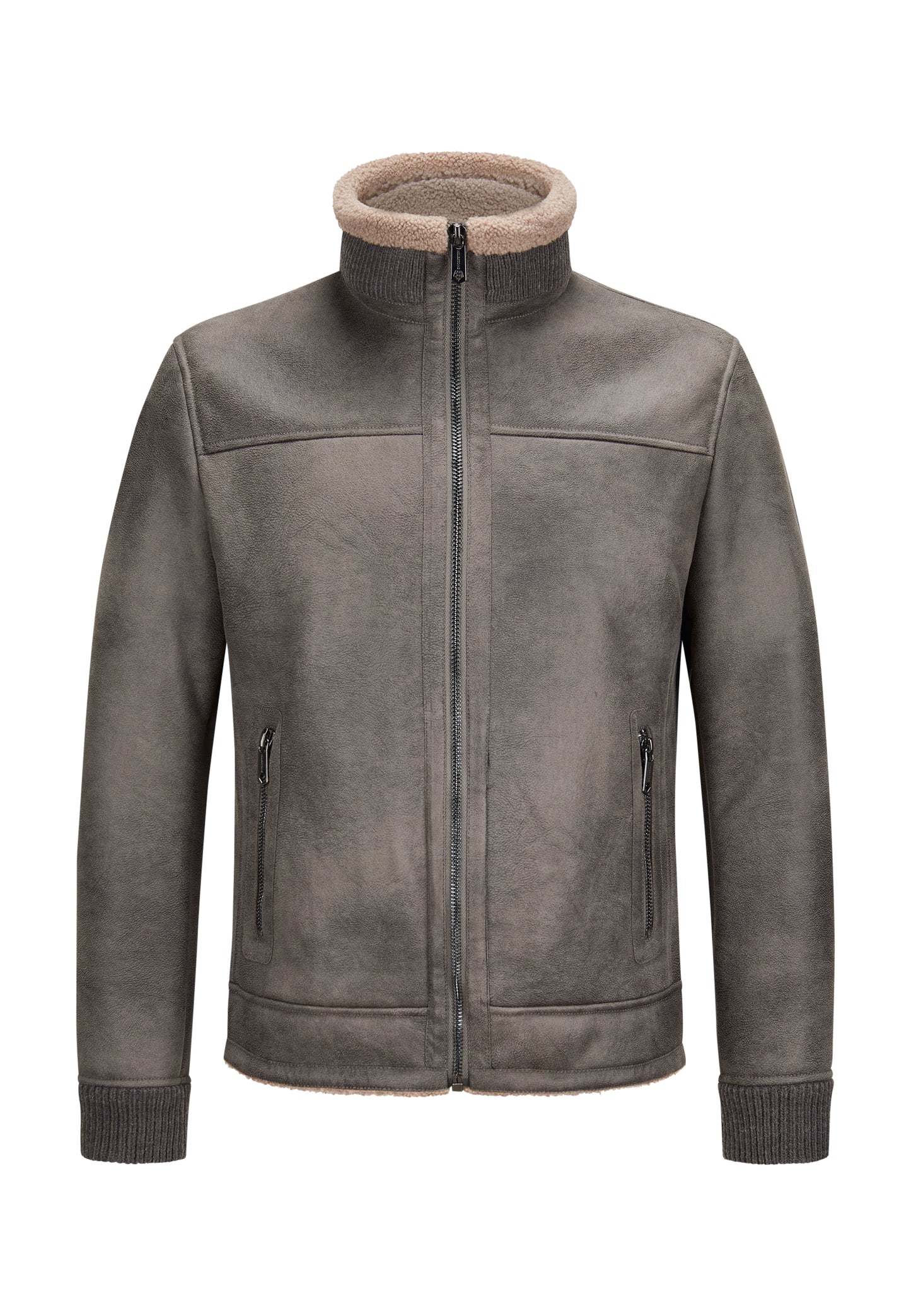 Webpelz-Jacke in Lammfelloptik MSRiano