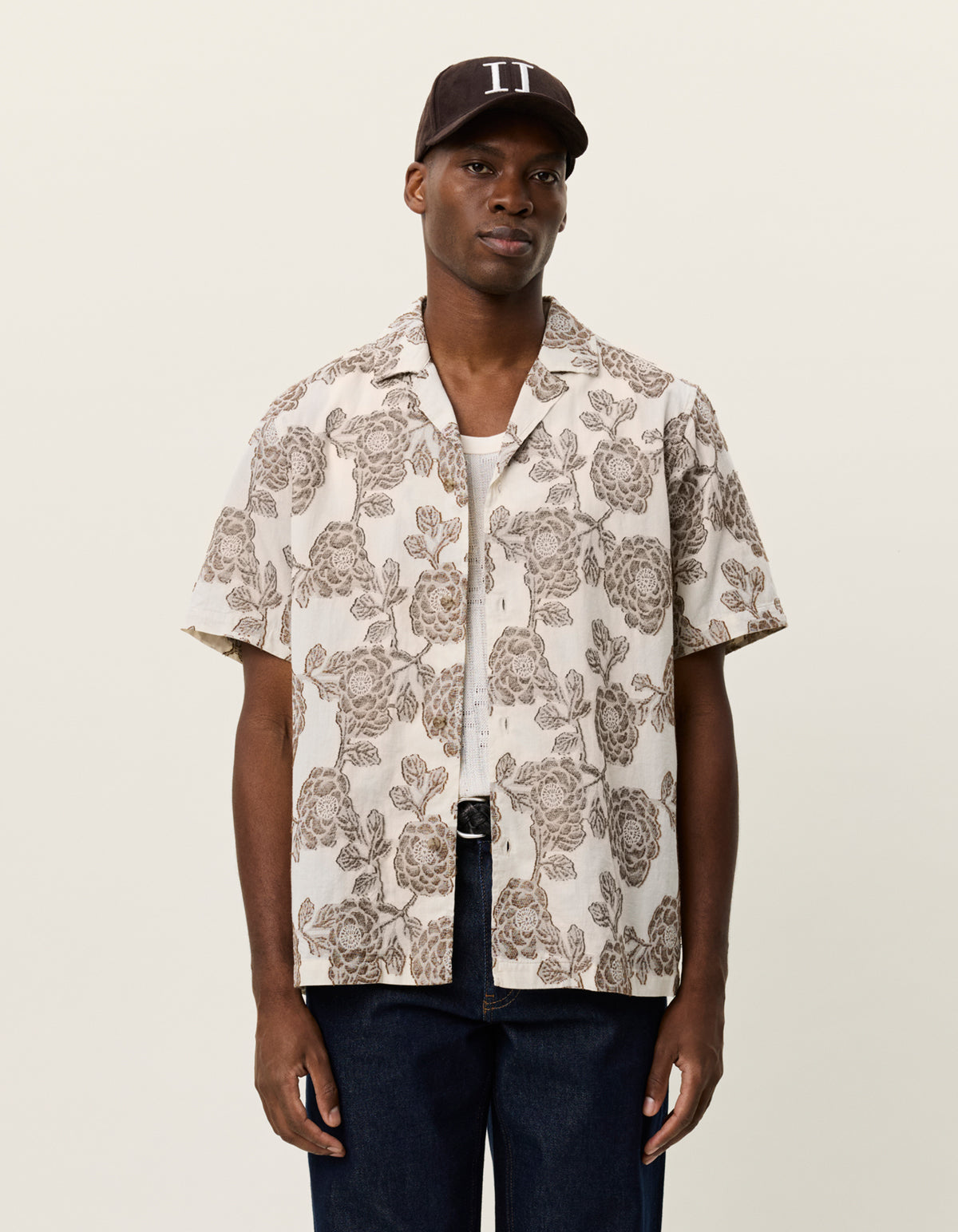 Lesley flower shirt