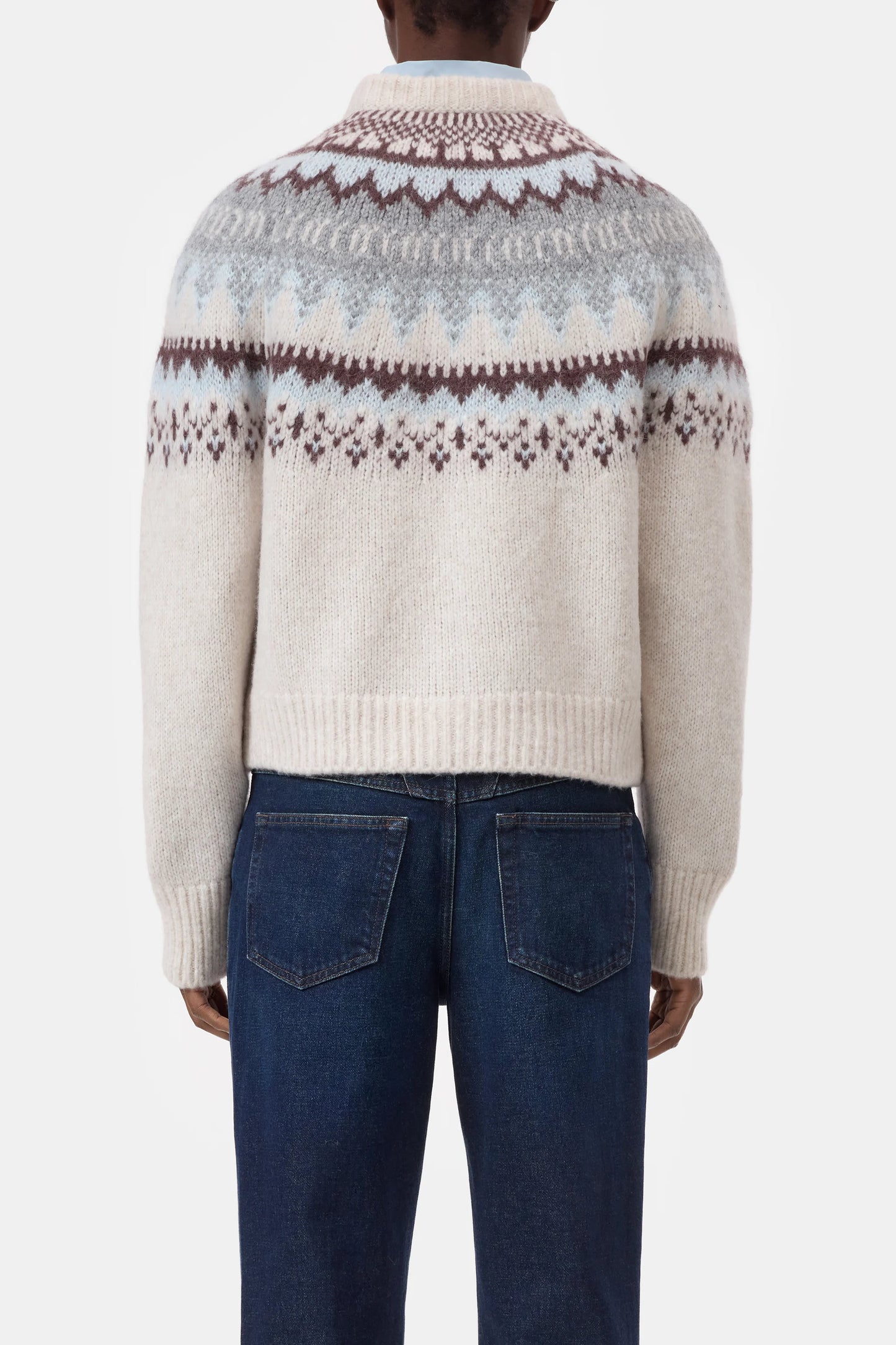 Cropped Zip Cardigan