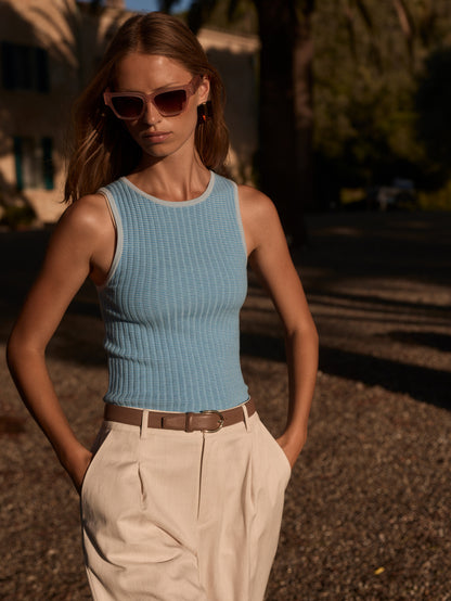 Hanson knit ripp tank