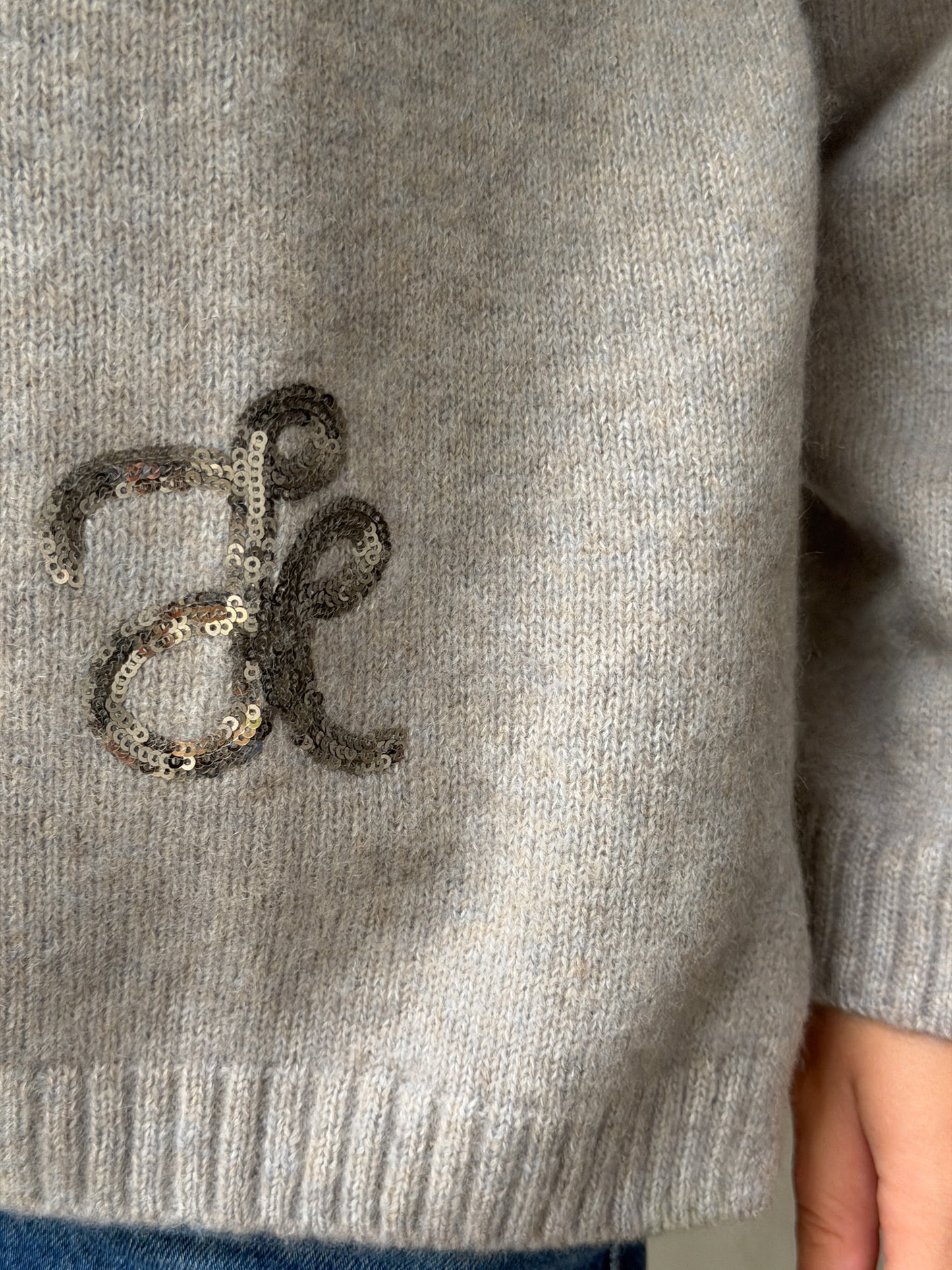 Pullover R-neck 58%Ca41%Co