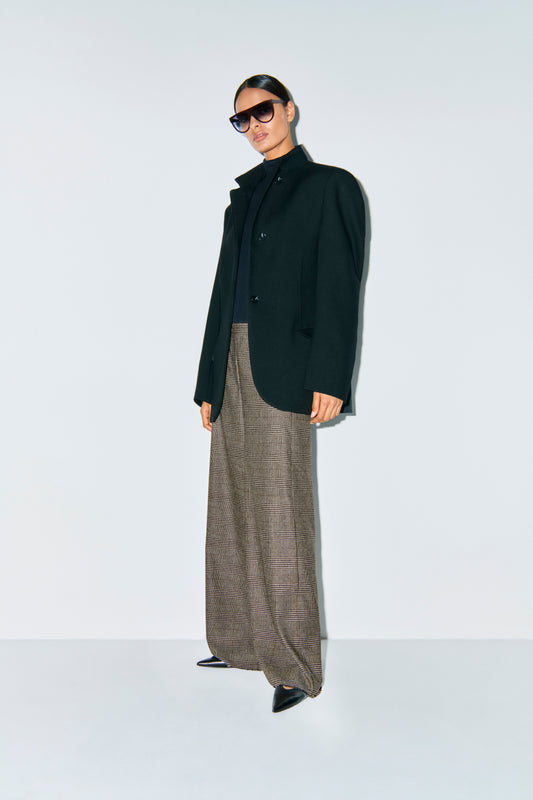 Hose STUDIO87 Aveline glencheck wool mix