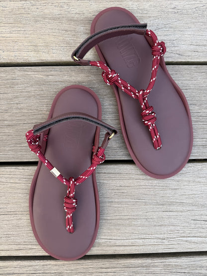 FLò Monocolor Kordelsandalen
