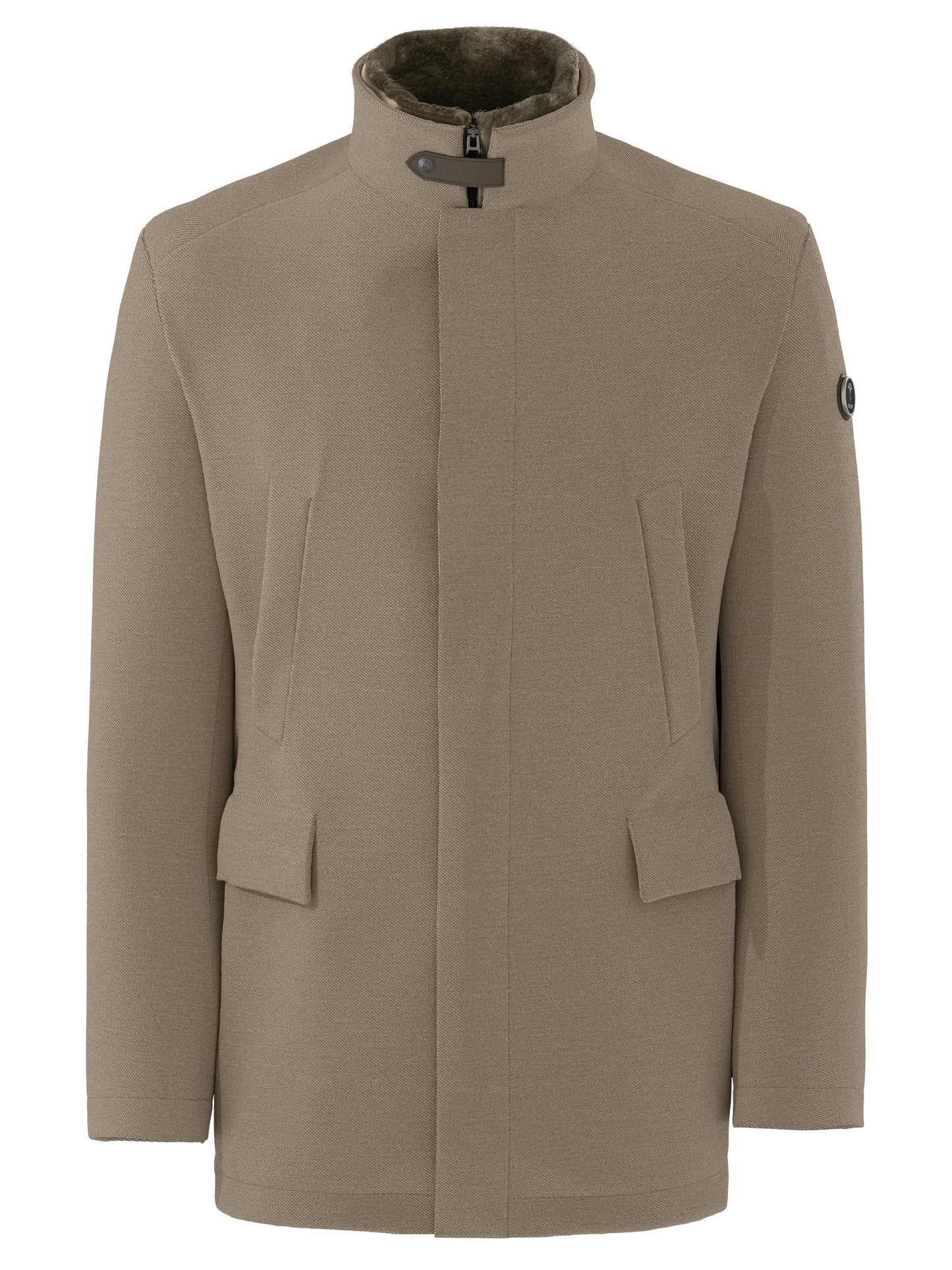 Kurzmantel mit Pattentaschen Modell 'DARRY'