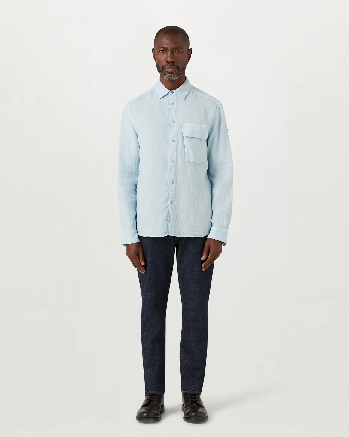 BELSTAFF Leinenhemd Scale Shirt